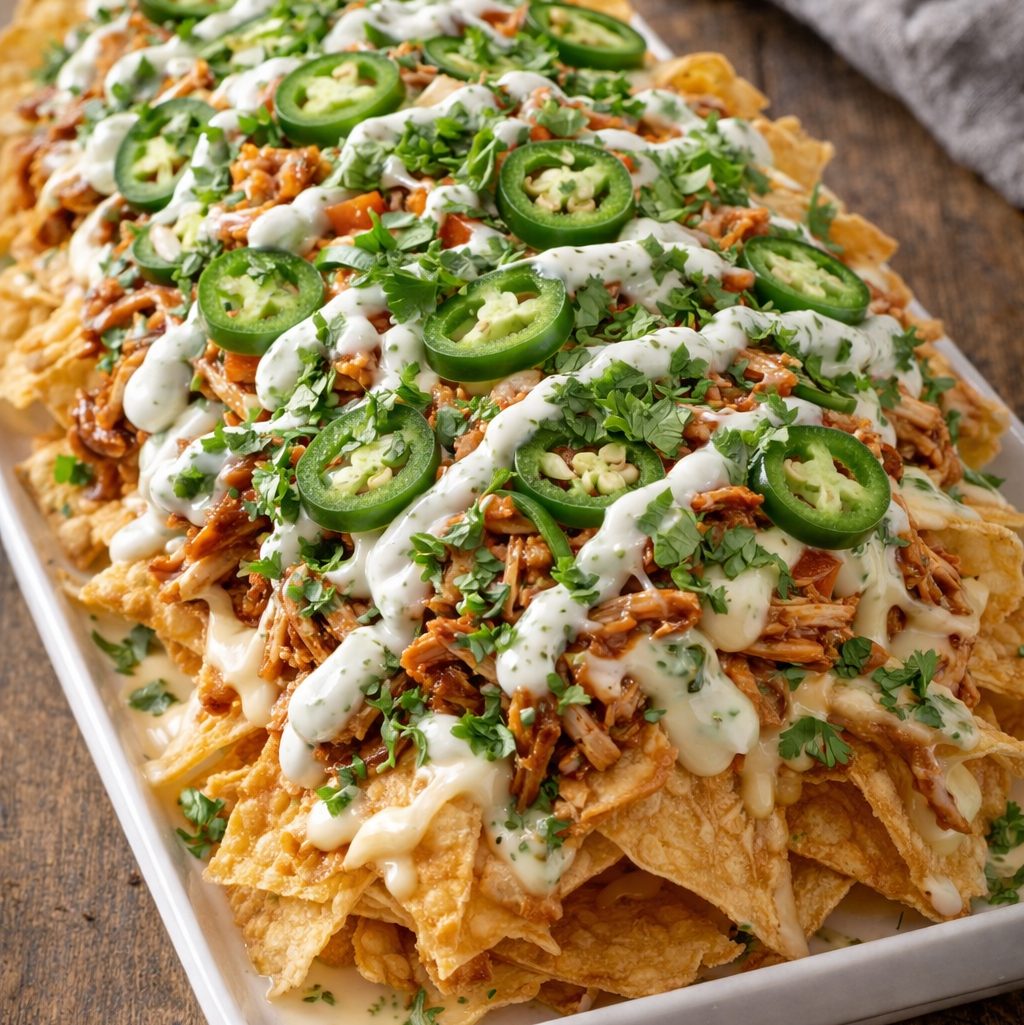 Cilantro Lime Nachos.