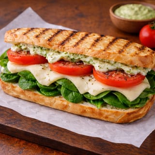 Grilled Pesto Empire Sandwich