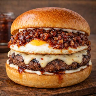 Imperial Bacon Jam-Boree Burger