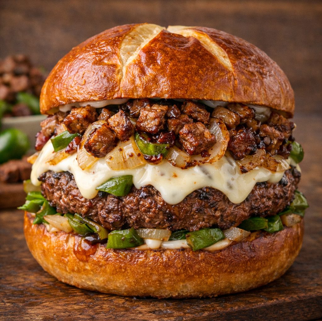 Franklin's Philly Burger.