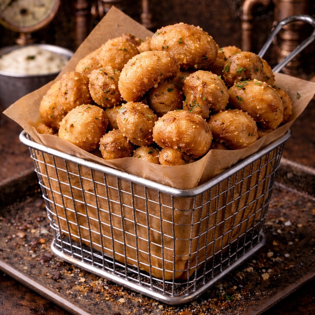 Side of Fried Mushrooms.