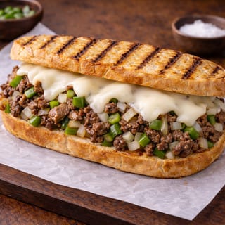 Grilled Franklin's Philly Sandwich