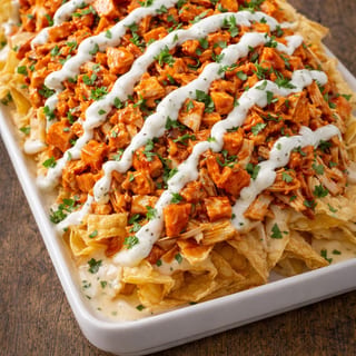 Buffalo Chicken Nachos
