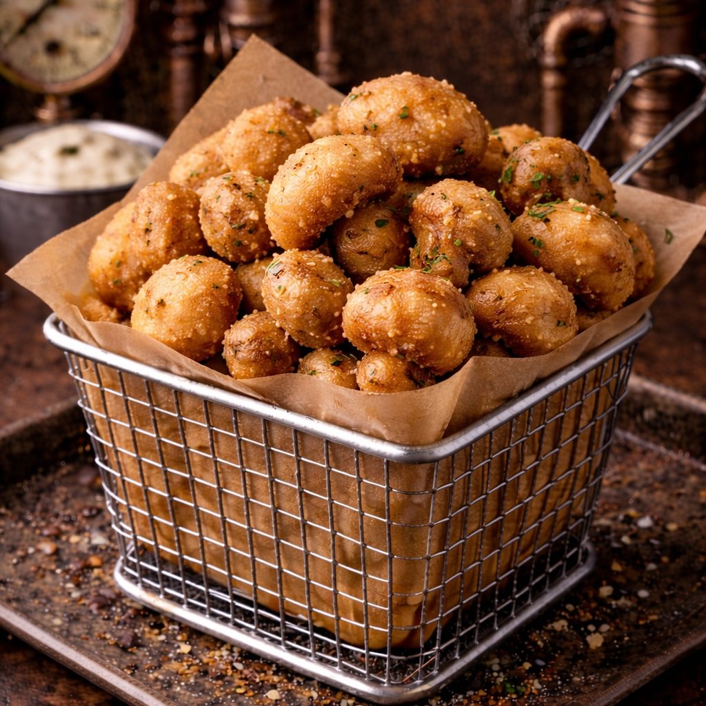 App Fried Mushrooms.