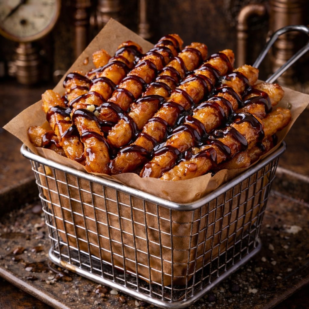 App Bourbon BBQ Fries.